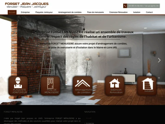 Prestations de Plaquiste à Angers | Forget