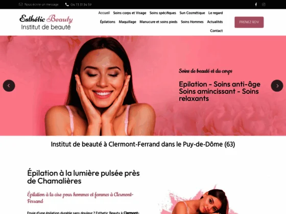 Institut de beauté à Clermont-Ferrand 