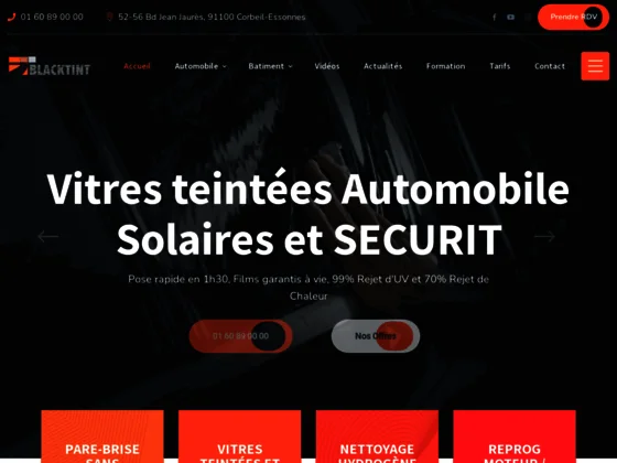 proposition de poser des films solaires 