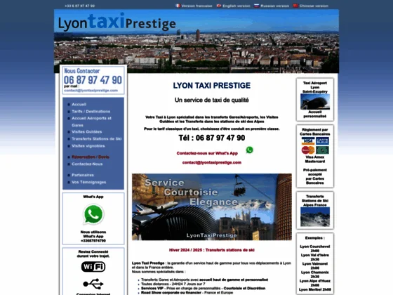 Taxi Lyon Prestige 
