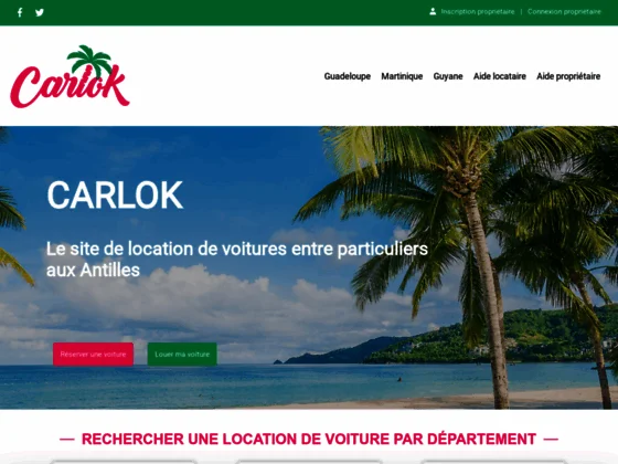 Location voiture entre particuliers Guadeloupe
