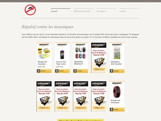 Braceletantimoustique.fr