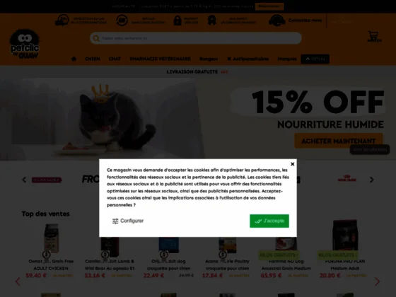 Petclic ~ L'animalerie en ligne