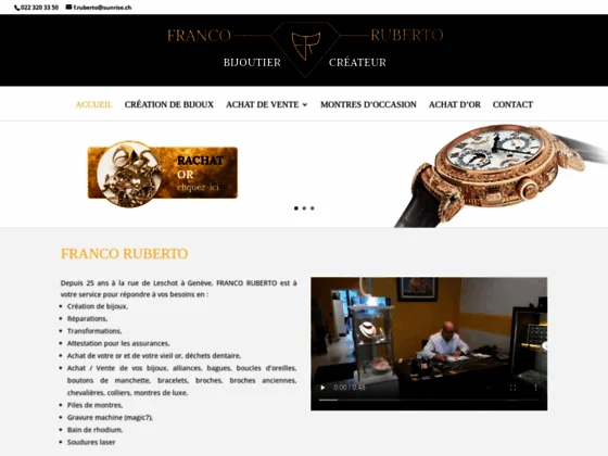 Bijouterie or genève