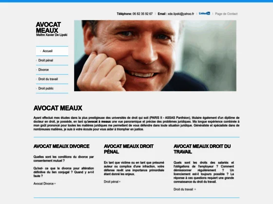 Xavier de Lipski Avocat