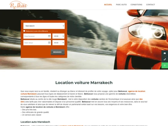 Location voitures Marrakech pas cher