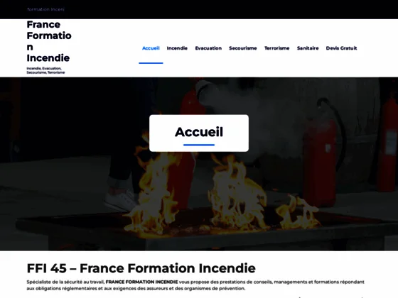 Formation incendie et secourisme