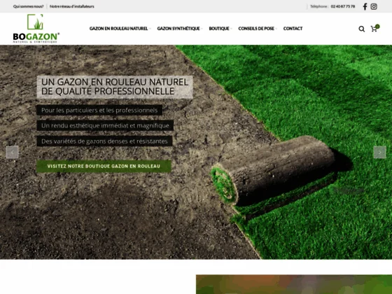 Bogazon : gazon en rouleau haute qualité