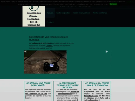 Détection de réseaux dans Montauban  (Tarn et Garonne)