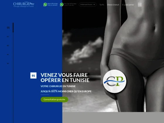 Génioplastie en Tunisie, 