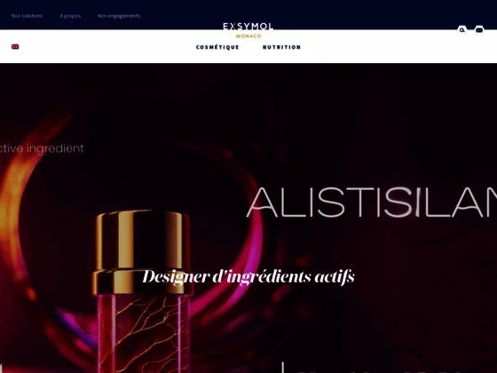 les laboratoires exsymol expert en actifs cosmetiques