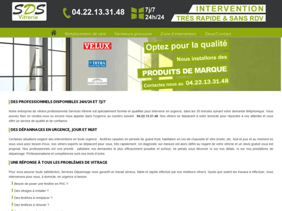 Sds-vitrerie.fr 
