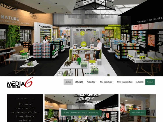 Agencement de magasin de santé et de bien-être