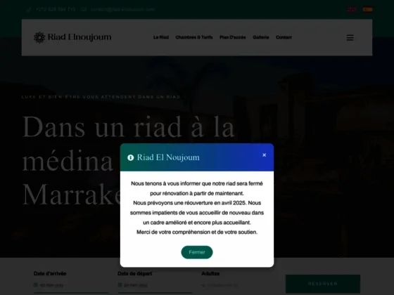 Découvrez la joie de vivre dans un Riad au cœur de Marrakech 