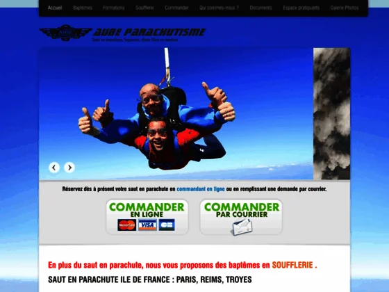 notre site sautparachute-paris.com