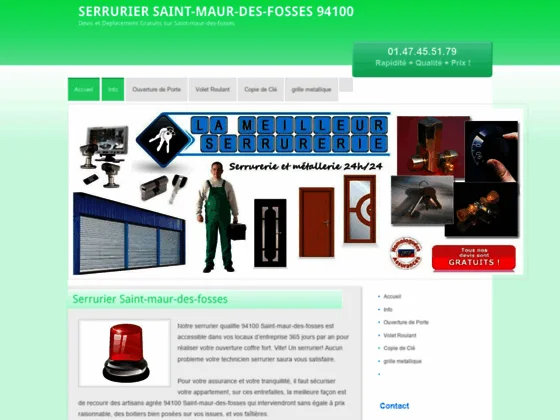 Serrurier Saint Maur des Fosses