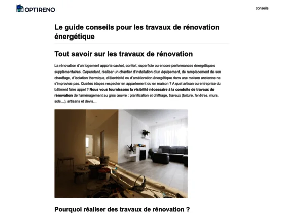 Entreprise de renovation