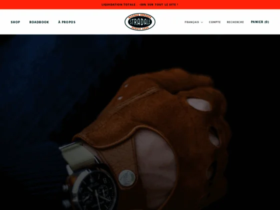 Stradale, vente d'équipement de pilote vintage