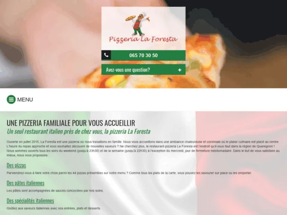 Livraison pizza Quaregnon