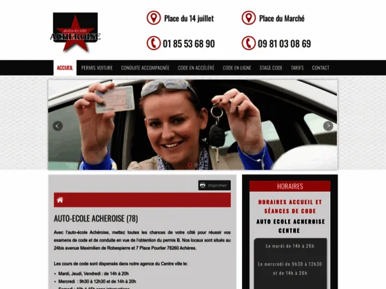 Conduite accompagnée à Achères: Auto-école Achéroise 