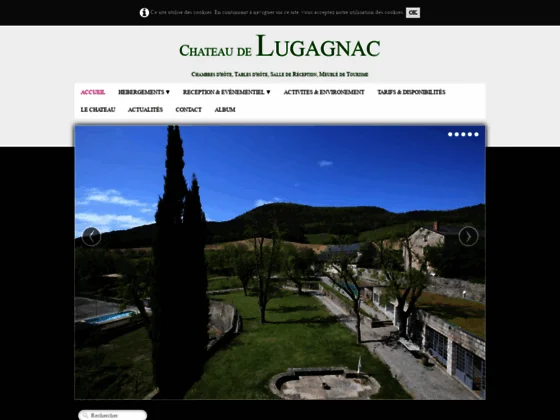 Chambres d'hôtes & gîte en Aveyron - Château de Lugagnac