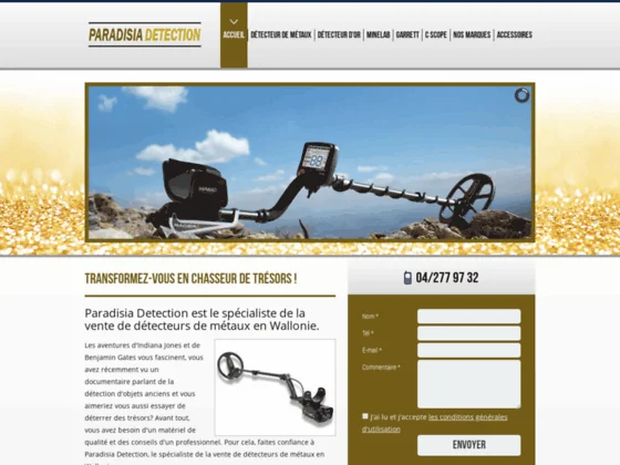 Minelab détecteur de métaux Liège