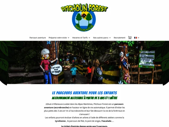 Site officiel www.pitchounforest.com