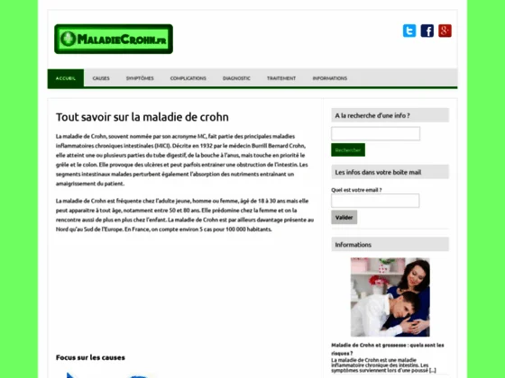 Pathologie de la maladie de Crohn