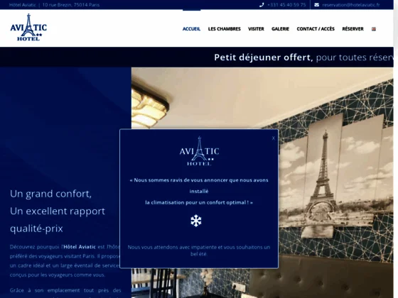 Hotel Paris pas cher - Hôtel Aviatic