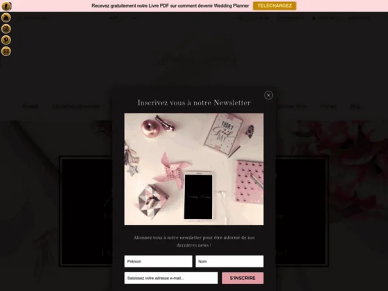  le site www.weddingacademy.fr