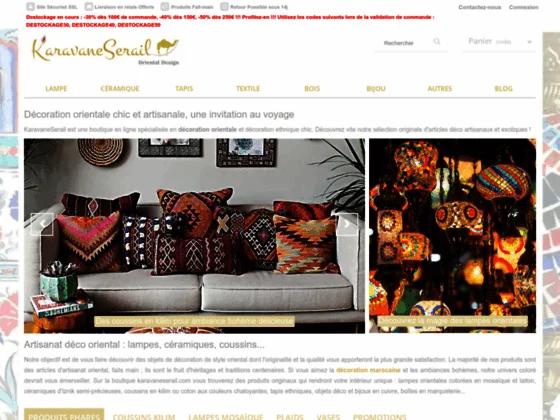 KaravaneSerail - Design et Décoration Orientale