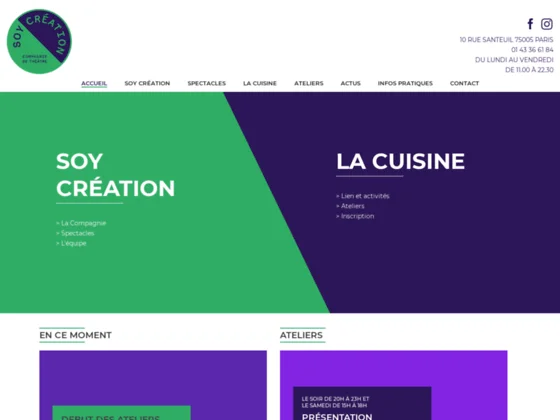 Cours de théâtre à Paris pour débutants & confirmés