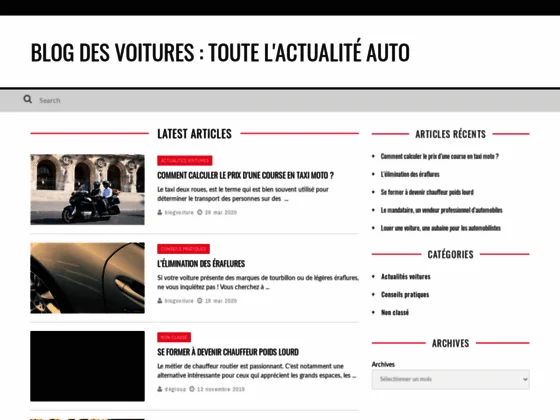 Blog automobile