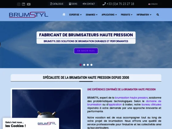 Brumstyl : Brumisateur & brumisation haute pression