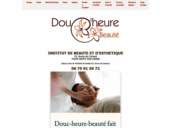 Esthéticienne à Anthy sur Léman