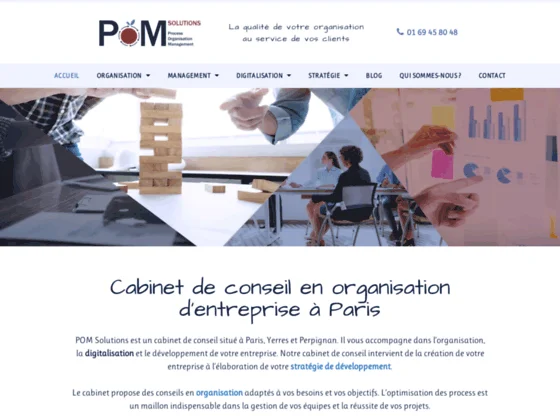 Conseils en organisation à Paris | POM Solutions