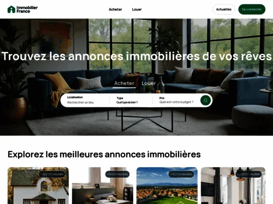 Toutes les petites annonces immobilières en France