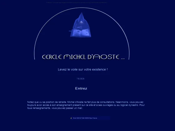 Enseignement Astrologie Universelle - Cercle Michel d'Aoste