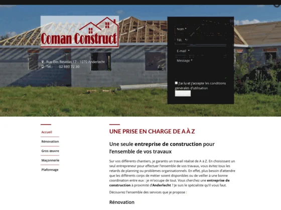 Maçonnerie Anderlecht