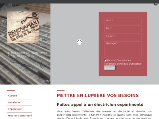 Installation électrique Ciney