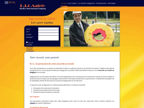 Sécurité chantier Belgique