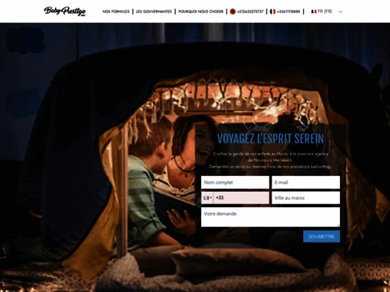 Garde d'enfants et babysitter au Maroc - Baby Prestige