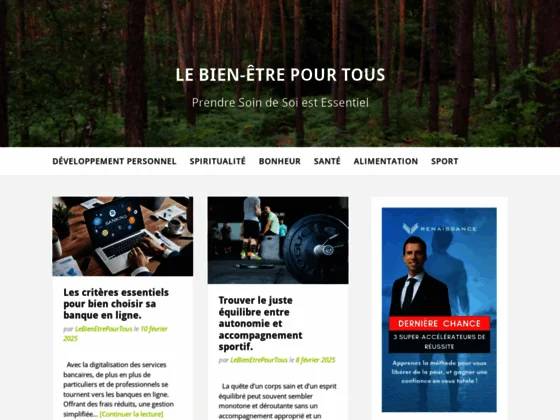 Le bien-être pour tous