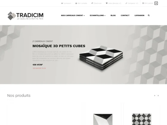 Vente de carreaux ciment pas cher fait main - Tradicim l Carreaux ciment de qualité à 