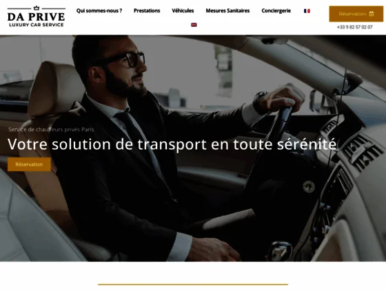 Chauffeur privé à Paris