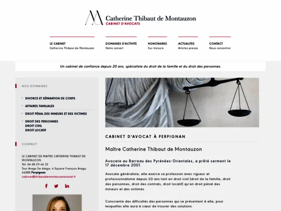 Cabinet d'avocat à Perpignan - Maître Thibaut de Montauzon