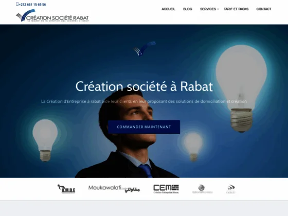 Création entreprise rabat