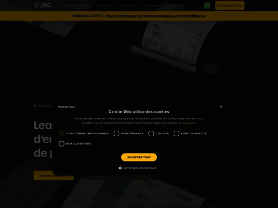 Vente de matériel pour commerces en France - JDC S.A