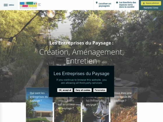 Entreprises du paysage