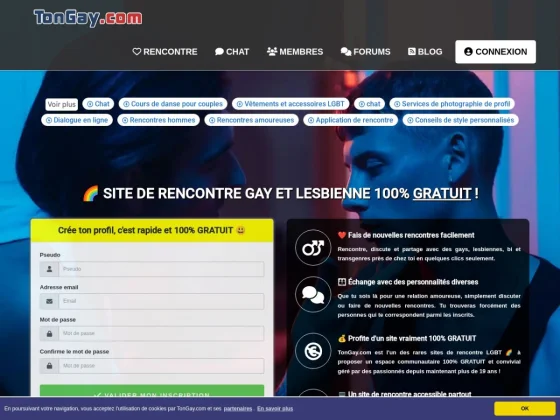 Rencontre gratuite entre gays et lesbiennes